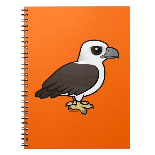 Birdorableはオオワシを白膨らましました ノートブック (正面)