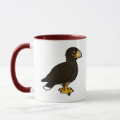 Birdorableはカラカラに線をつけました マグカップ (左)