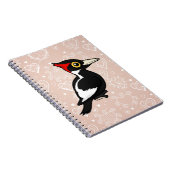 Birdorableはキツツキにアイボリー勘定書を出しました ノートブック (右側)