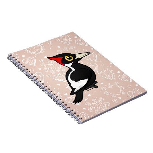 Birdorableはキツツキにアイボリー勘定書を出しました ノートブック (右側)