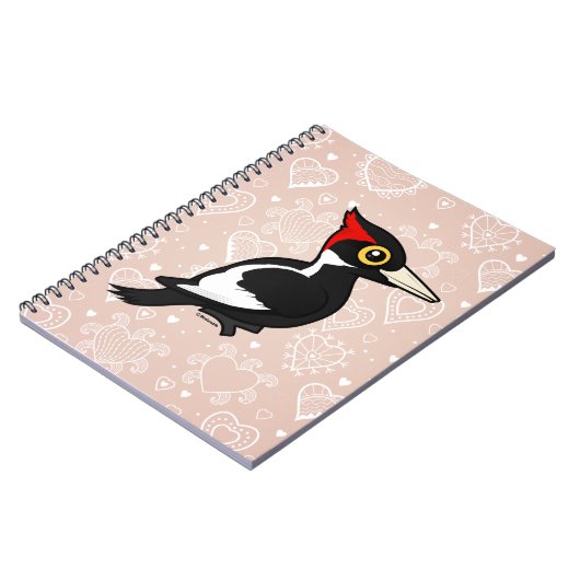 Birdorableはキツツキにアイボリー勘定書を出しました ノートブック (左側)