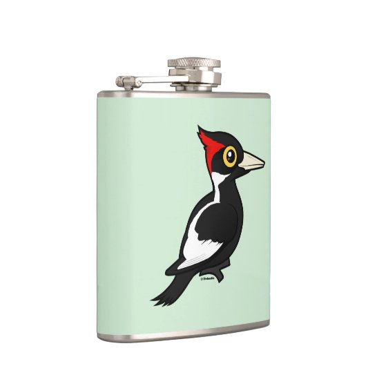Birdorableはキツツキにアイボリー勘定書を出しました フラスク (右)