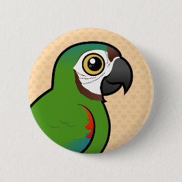 Birdorableはコンゴウインコにクリ向かいました 缶バッジ
