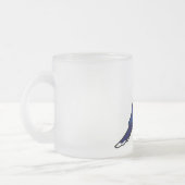 Birdorableはジェイのプラシ天頂点に達しました フロストグラスマグカップ (左)