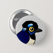 Birdorableはジェイのプラシ天頂点に達しました 缶バッジ (正面&裏面)