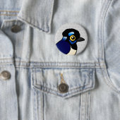 Birdorableはジェイのプラシ天頂点に達しました 缶バッジ (インサイチュ)