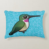 Birdorableはハチドリの広後につきました アクセントクッション (正面)