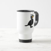 Birdorableは鵜の二重頂点に達しました トラベルマグ (正面右)