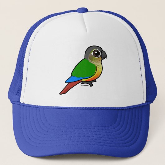 BirdorableはConure黄色味方しました キャップ (正面)