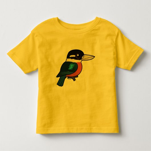 BirdorableはKookaburraをRufous膨らましました トドラーTシャツ (正面)