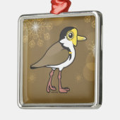 BirdorableはLapwingを覆いました メタルオーナメント (左)