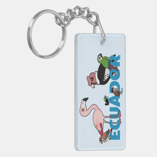 Birdorableエクアドル キーホルダー (正面左)