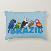 Birdorableブラジル アクセントクッション (正面)
