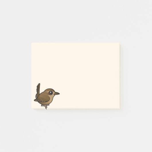 Birdorable太平洋のミソサザイ ポストイット (正面)