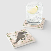 Birdorable東のPhoebe ストーンコースター (横)