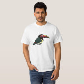 Birdorable緑のAracari Tシャツ (正面フル)