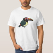 Birdorable緑のAracari Tシャツ (正面)