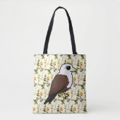 Birdorable シロハラトビ トートバッグ (正面)