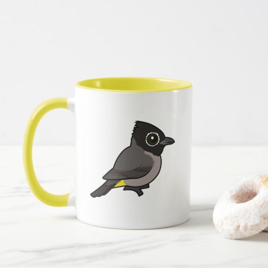 Birdorable メガネヒヨドリ マグカップ (ドーナツ)