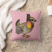 Birdorable Attwaterのソウゲンライチョウ クッション (ブランケット)