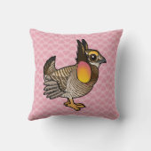 Birdorable Attwaterのソウゲンライチョウ クッション (裏面)