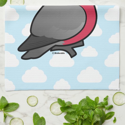 Birdorable Galah キッチンタオル (折り畳み)