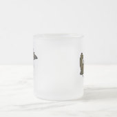 Birdorable Garden Warbler フロストグラスマグカップ (中央)