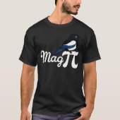 Birdorable Mag PI with Black-billed Magpie Tシャツ (正面)