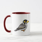Birdorable Noisy Miner マグカップ (左)