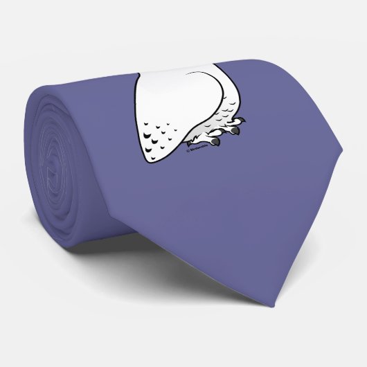 Birdorable Snowyのフクロウ ネクタイ (ロール)