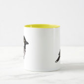 Birdorable White-eared Bulbul マグカップ (中央)