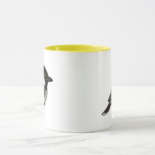 Birdorable White-eared Bulbul マグカップ (中央)