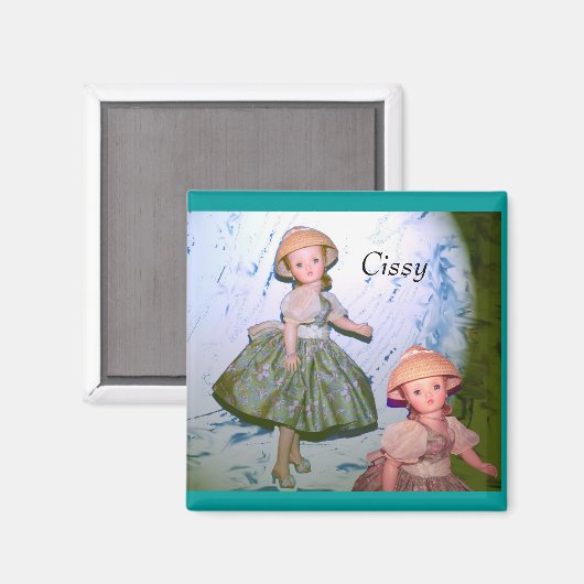 birdprint3、Cissy マグネット (正面/裏面)