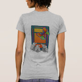 BIrdsと蝶 Tシャツ (裏面)