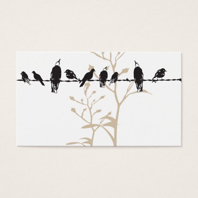 Birdsプロファイルカード (正面)