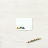 Birds カラフル Post-おもしろいit®の注意事項 ポストイット (デスク上)