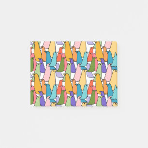 Birds カラフル Post-it Notes ポストイット