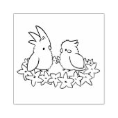 Birds ラバースタンプ (インプリント)