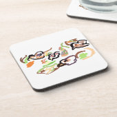 Birds and autumn コースター (左側)