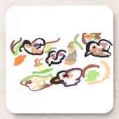 Birds and autumn コースター (正面)