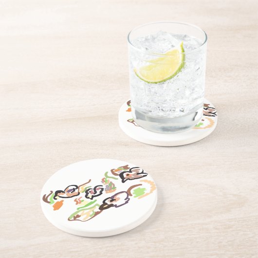 Birds and autumn コースター (側面)