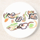 Birds and autumn コースター (正面)