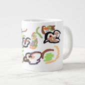 Birds and autumn ジャンボコーヒーマグカップ (正面右)