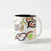 Birds and autumn ツートーンマグカップ (正面右)