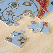 Birds and Flowers, William Morris ジグソーパズル (側面)