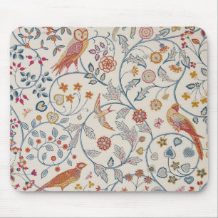 Birds and Flowers, William Morris マウスパッド