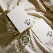 Birds and Nest Baby Shower Thank You ラバースタンプ