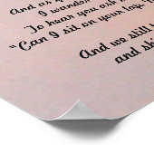 "BIRDS AND SHIPS AND CLOUDS FAMILY POEM POSTER" PO ポスター (角)