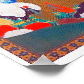 Birds, Animals, and Flowering Plants(Left) Jakuchū ポスター (角)