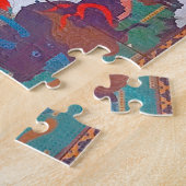 Birds, Animals, and Flowering Plants(Right)Jakuchu ジグソーパズル (側面)